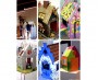 Casa de cartón para niños