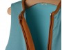 Detalle Sacos puzzle azul y beige